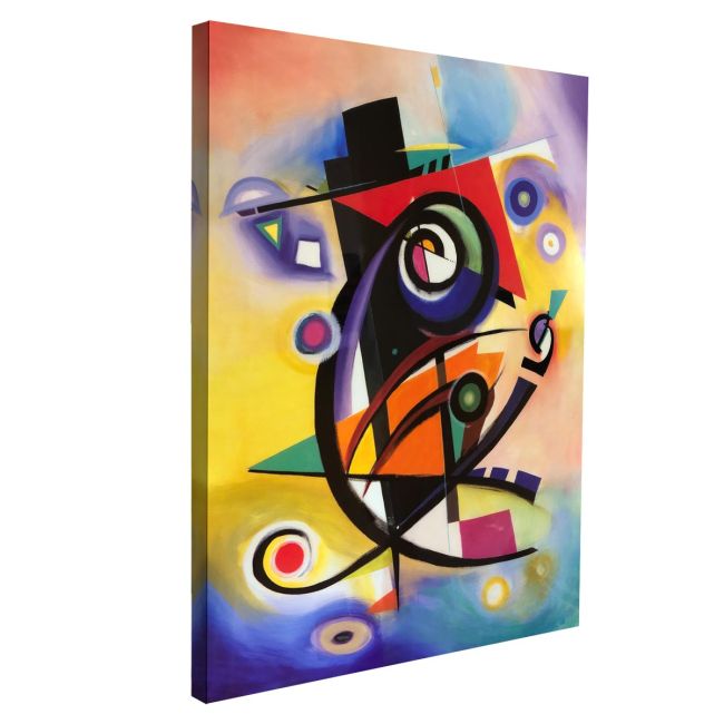 Canvas print Tribute to Kandinsky I