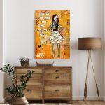 Canvas print Dreams into plans
