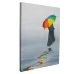Πίνακας σε καμβά Color of the rain