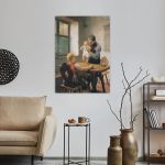 Canvas print First steps, grandfather, Iakovidis