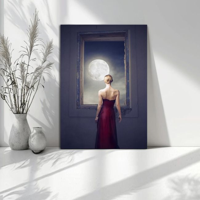 Canvas print Under the moonlight, κάθετος