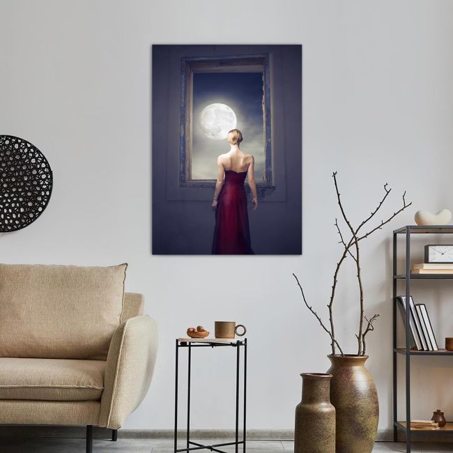 Canvas print Under the moonlight, κάθετος