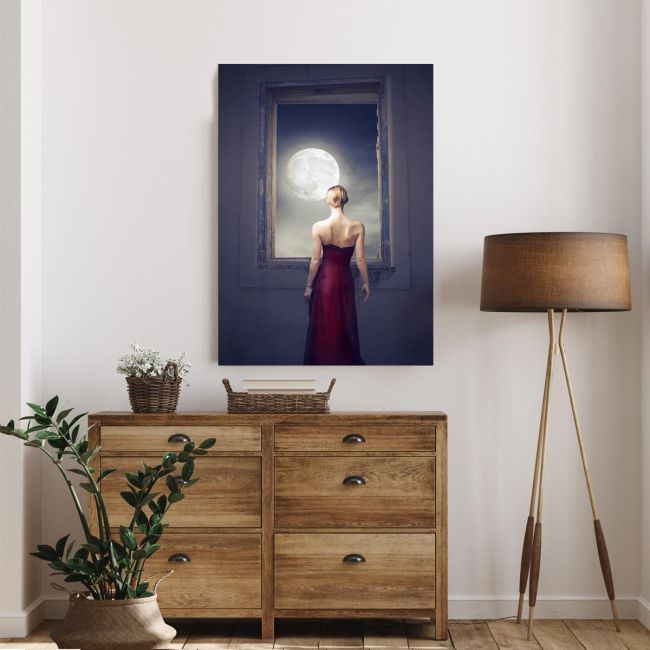Canvas print Under the moonlight, κάθετος