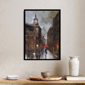 Canvas print Lonely walk