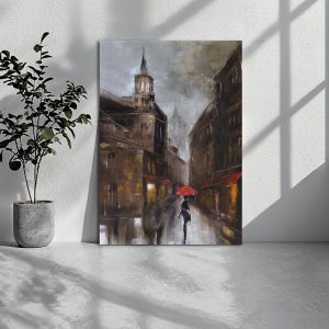 Πίνακας σε καμβά Lonely walk 2