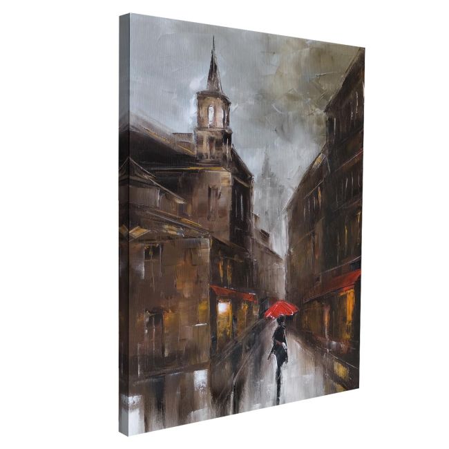 Canvas print Lonely walk