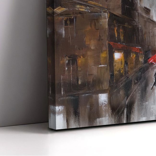 Canvas print Lonely walk