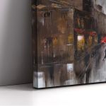 Canvas print Lonely walk