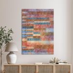 Canvas print Steps, Klee Paul, reproduction