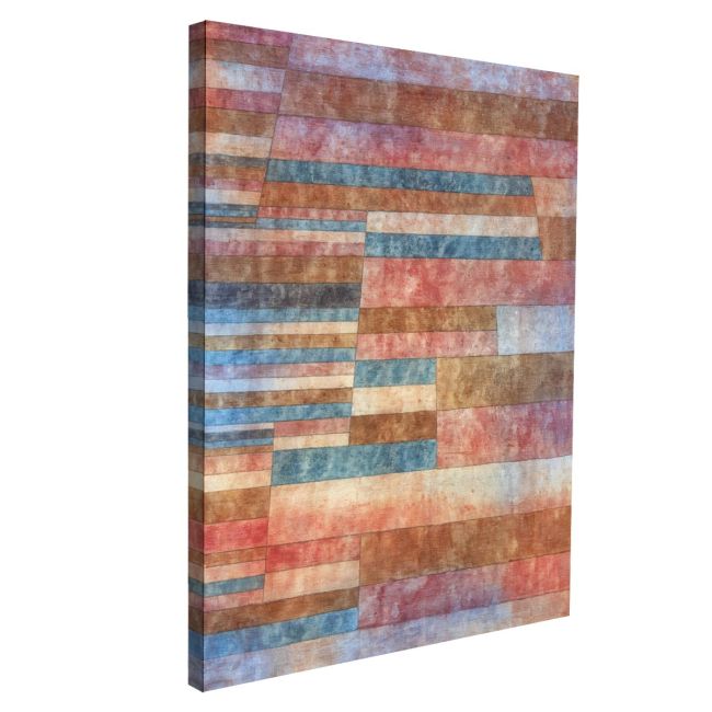 Canvas print Steps, Klee Paul, reproduction