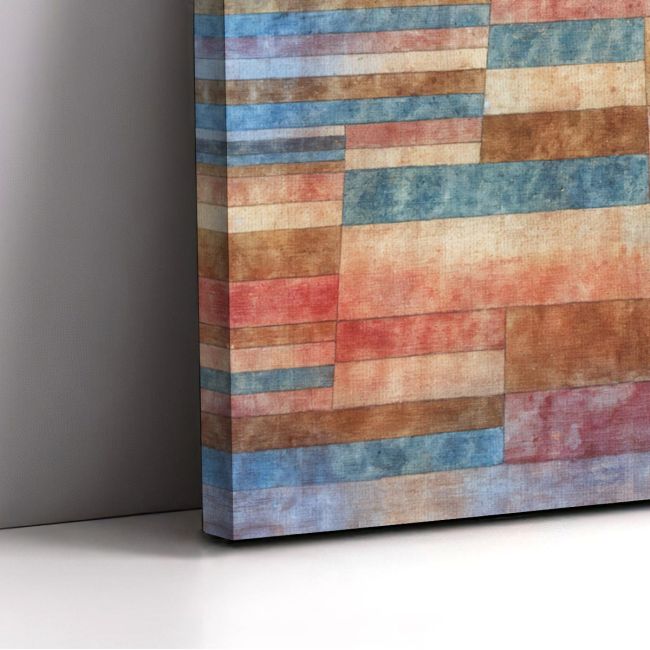 Canvas print Steps, Klee Paul, reproduction