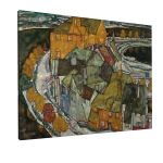 Πίνακας ζωγραφικής Island city, Schiele Egon