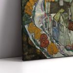 Canvas print Island city, Schiele Egon