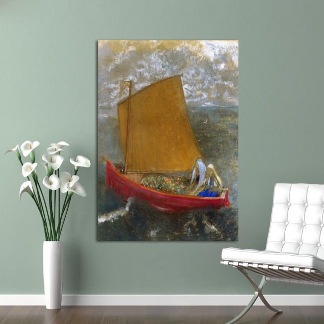 Πίνακας ζωγραφικής The yellow sail, Redon Odilon
