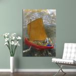 Πίνακας ζωγραφικής The yellow sail, Redon Odilon