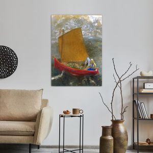 Πίνακας ζωγραφικής The yellow sail, Redon Odilon 2