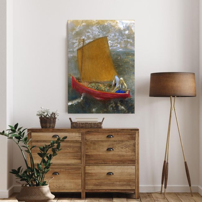 Πίνακας ζωγραφικής The yellow sail, Redon Odilon