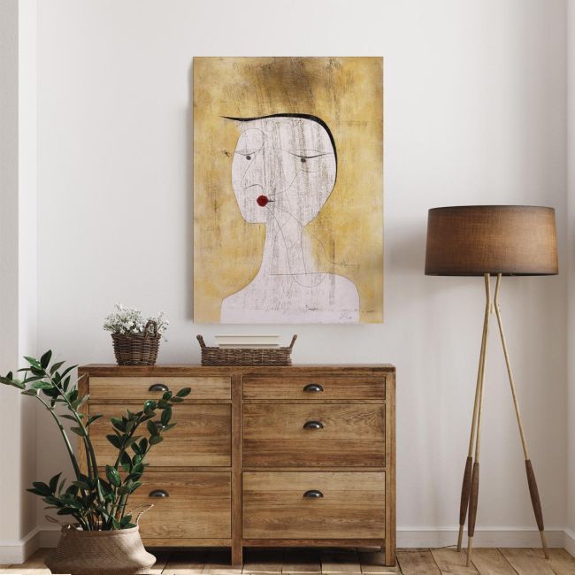 Πίνακας ζωγραφικής Sealed woman, Klee Paul