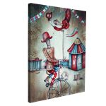 Πίνακας σε καμβά Acrobatic performers