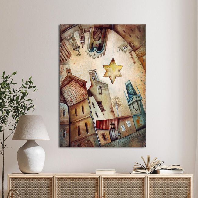 Canvas print A day star