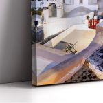 Canvas print Village de Oia