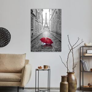 Πίνακας σε καμβά Παρίσι, Eiffel tower view 2