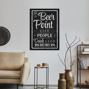 Canvas print Beer point 2