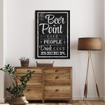 Πίνακας σε καμβά Beer point