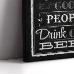 Πίνακας σε καμβά Beer point