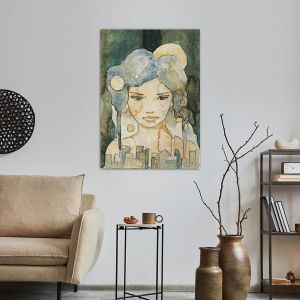 Πίνακας σε καμβά Beautiful woman 2
