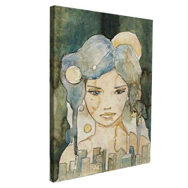 Canvas print Beautiful woman