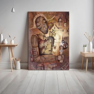 Πίνακας σε καμβά Allegory of time