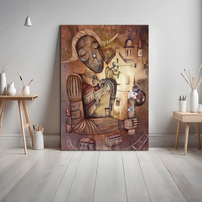 Canvas print Allegory of time