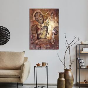 Πίνακας σε καμβά Allegory of time 2