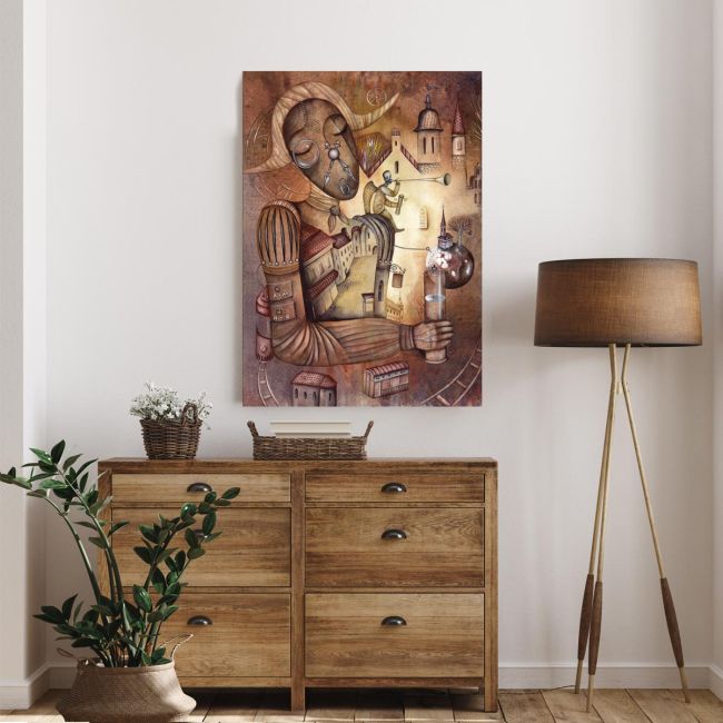Πίνακας σε καμβά Allegory of time
