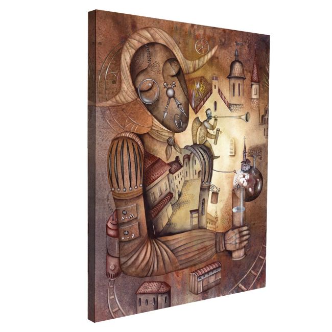 Πίνακας σε καμβά Allegory of time