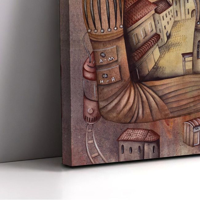 Canvas print Allegory of time