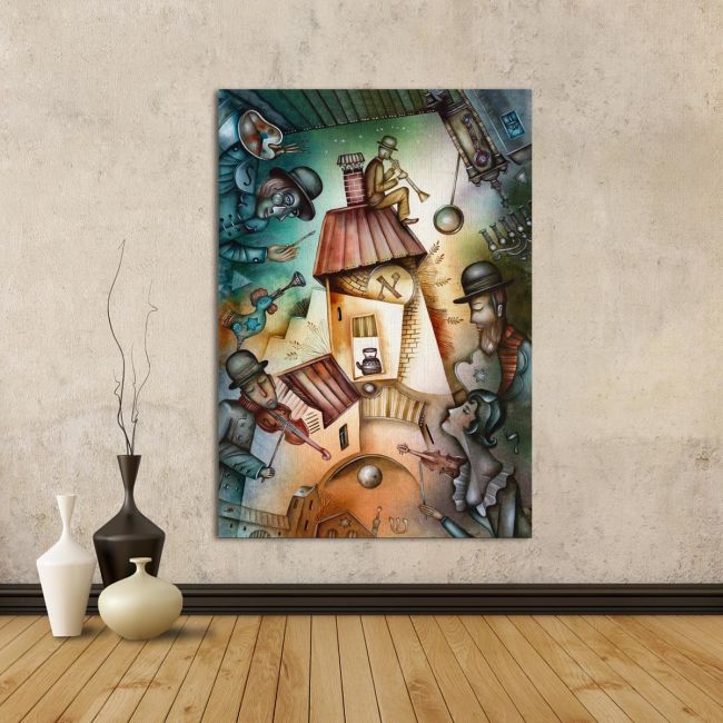 Canvas print The orchestra