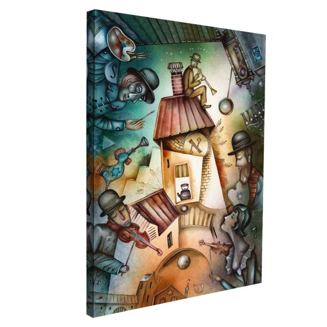 Canvas print The orchestra