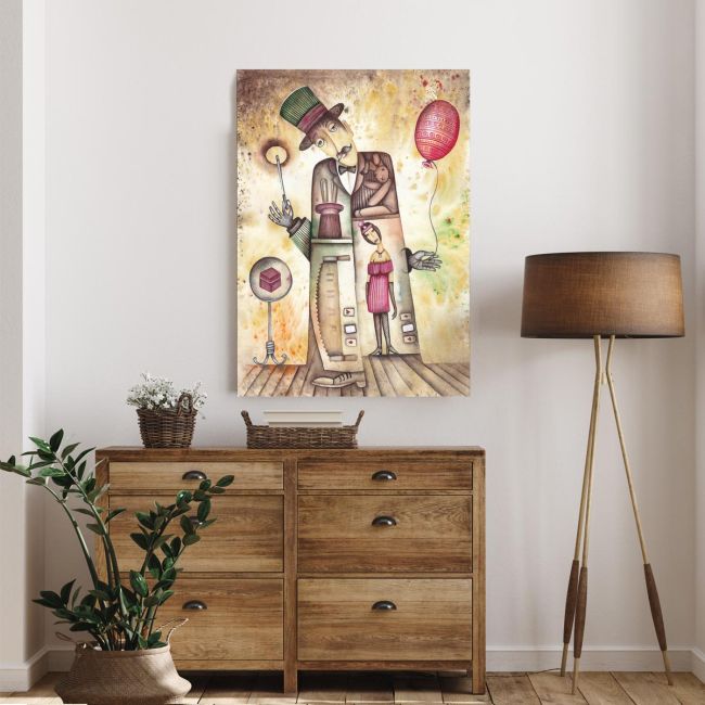 Canvas print The magician