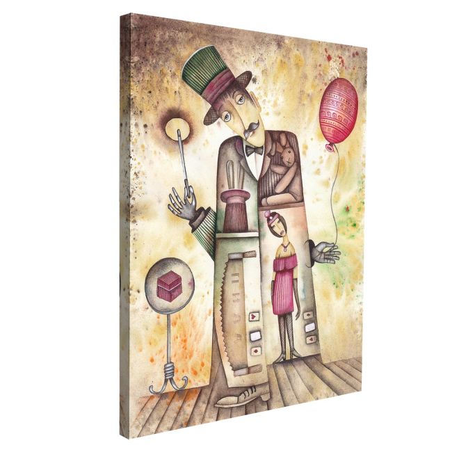 Canvas print The magician