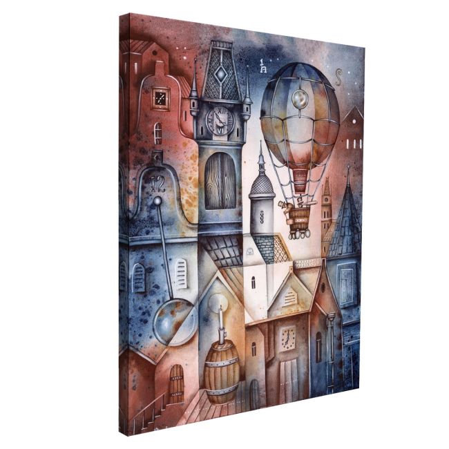 Canvas print Balloon ride