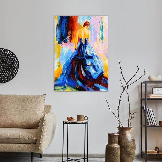 Canvas print Spanish dancer