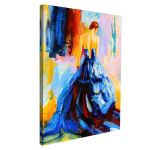 Canvas print Spanish dancer