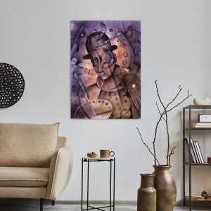 Canvas print TIme master 2
