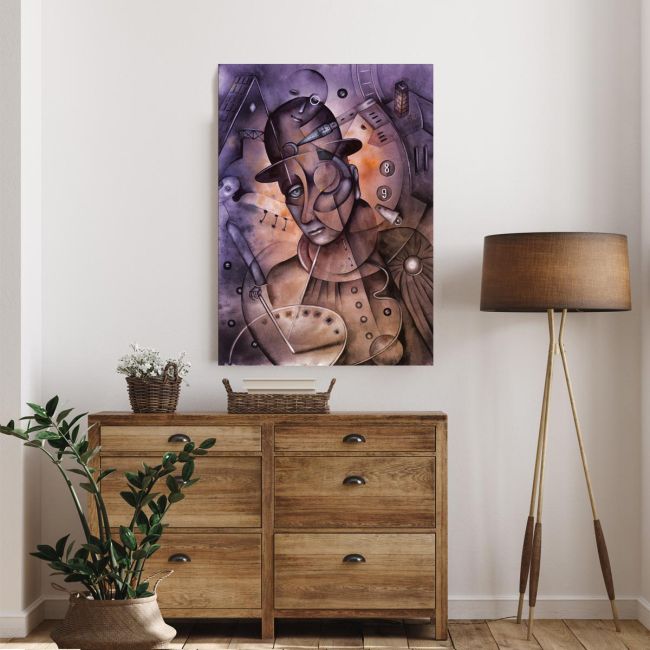 Canvas print TIme master