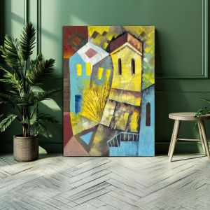 Canvas print Cubistic city