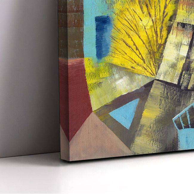 Canvas print Cubistic city