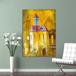 Canvas print Cubistic city II