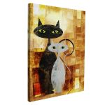 Canvas print The cats